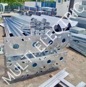 ผลงานของเรา งานเสากลม 3" สูง 6 เมตร กิ่งเดี่ยวยื่น 1 เมตร ชุบกัลวาไนซ์